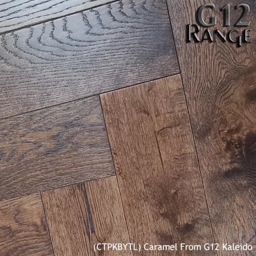 Caramel Dark Oak (Kaleido Range) engineered oak flooring