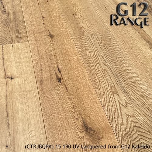City Matt Sand | Natural Smooth Oak (Traditional Grade) engineered oak flooring