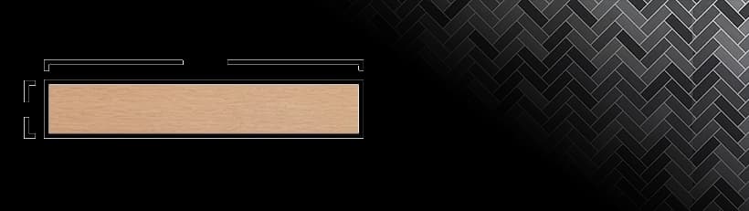Technical specifications for Caramel Dark Oak engineered flooring