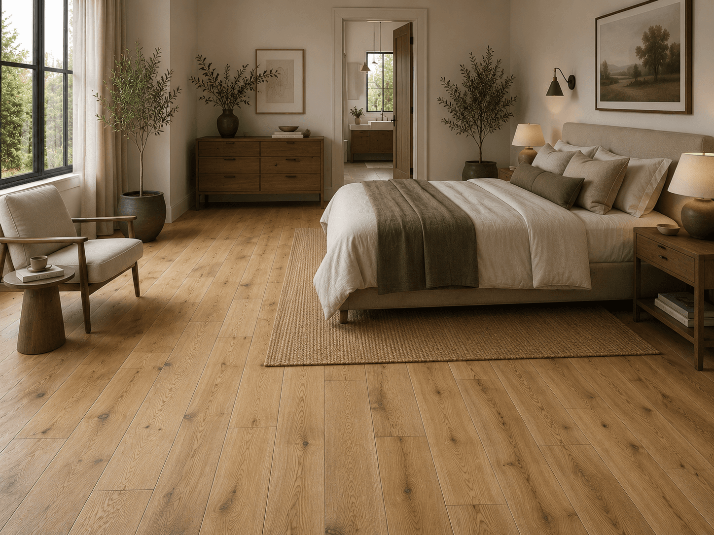 city-matt-sand-natural-oak-plank-hero.webp - smooth natural oak engineered plank hero image