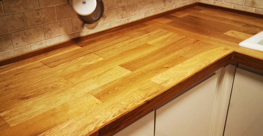 Upgrade your kitchen with a high quality wood work top