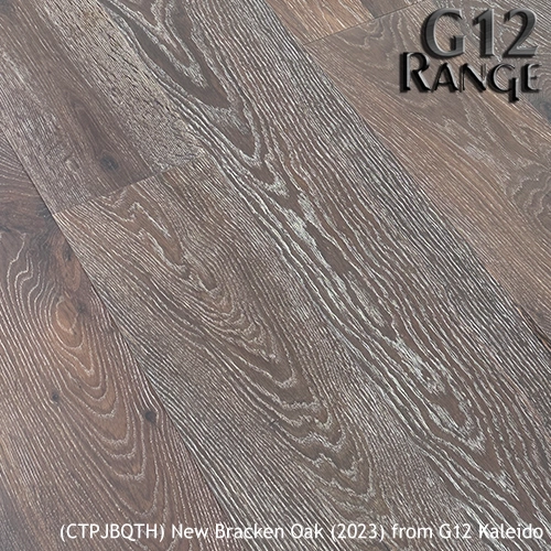 New Bracken Oak (2023 Edition) engineered oak plank flooring sample